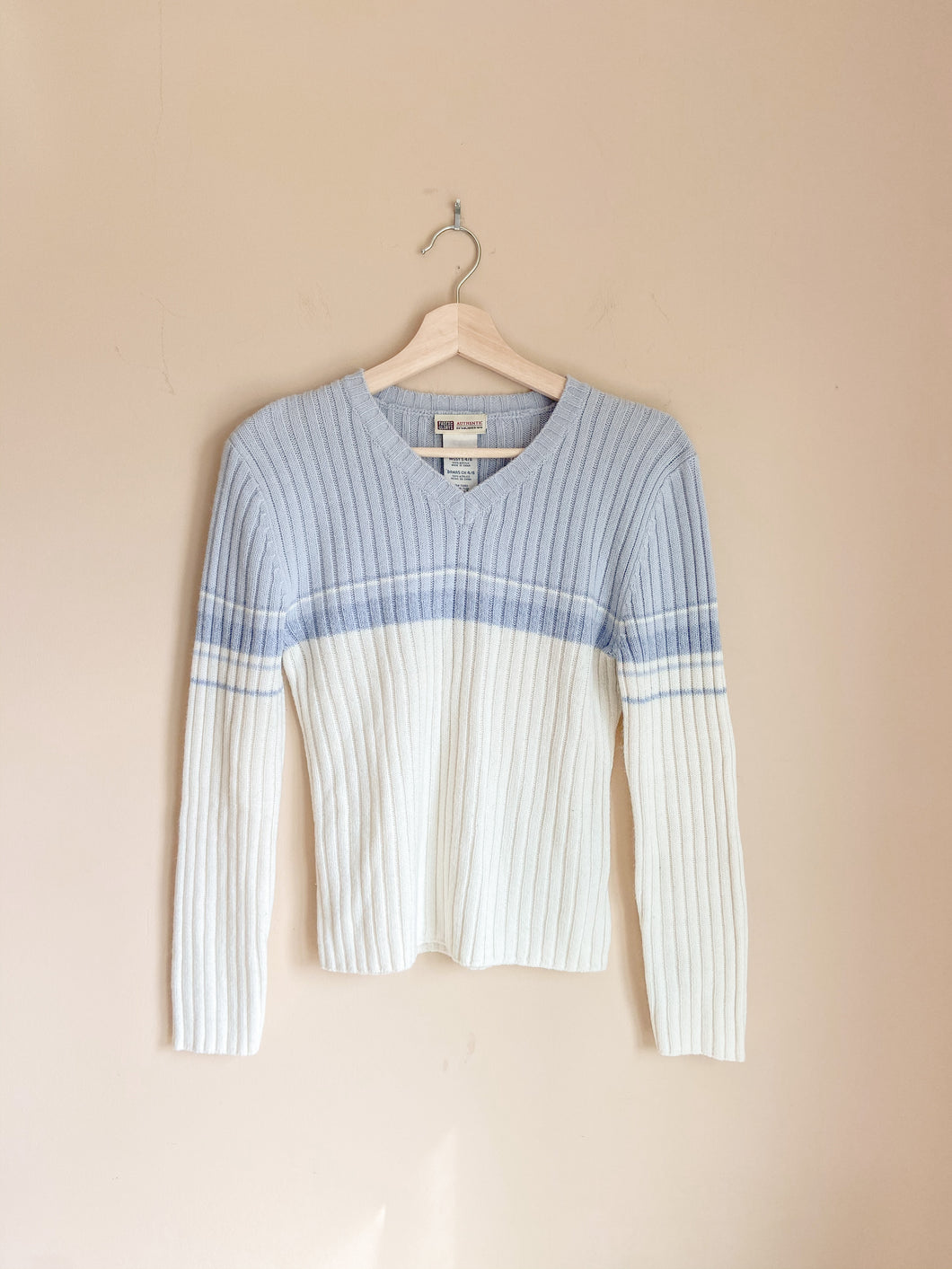 Y2K Striped Sweater