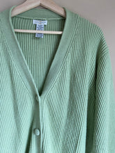 Load image into Gallery viewer, Pastel Green Cardigan
