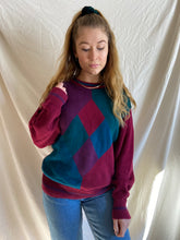 Load image into Gallery viewer, Vintage Geometric Sweater
