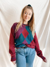 Load image into Gallery viewer, Vintage Geometric Sweater

