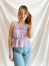 Load image into Gallery viewer, NWT Floral Lilac Top
