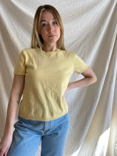 Load image into Gallery viewer, Yellow Knit Top

