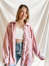 Load image into Gallery viewer, Pink Corduroy Top

