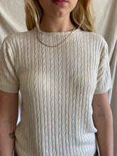 Load image into Gallery viewer, Vintage Cable Knit Top

