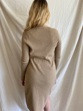 Load image into Gallery viewer, Ribbed Dress Cardigan Set
