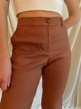Load image into Gallery viewer, Cropped Burnt Orange Pants

