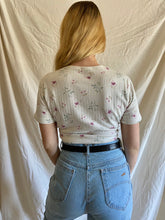 Load image into Gallery viewer, Floral Button-Up Tee
