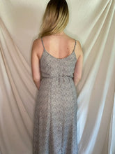 Load image into Gallery viewer, Spotted Button Down Maxi Dress
