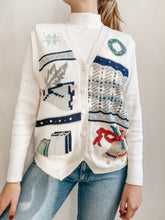 Load image into Gallery viewer, Vintage Christmas Sweater Vest
