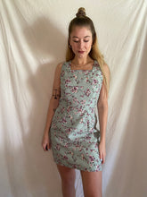 Load image into Gallery viewer, Vintage Floral Mini Dress
