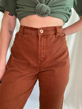 Load image into Gallery viewer, Rust Mom Jeans
