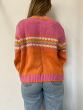 Load image into Gallery viewer, Vintage Patterned Colorful Cardigan
