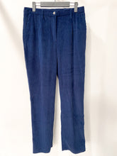 Load image into Gallery viewer, NWT Navy Corduroy Pants
