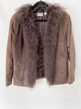 Load image into Gallery viewer, Vintage Suede Fur Coat
