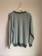 Load image into Gallery viewer, Vintage Olive Grandpa Sweater

