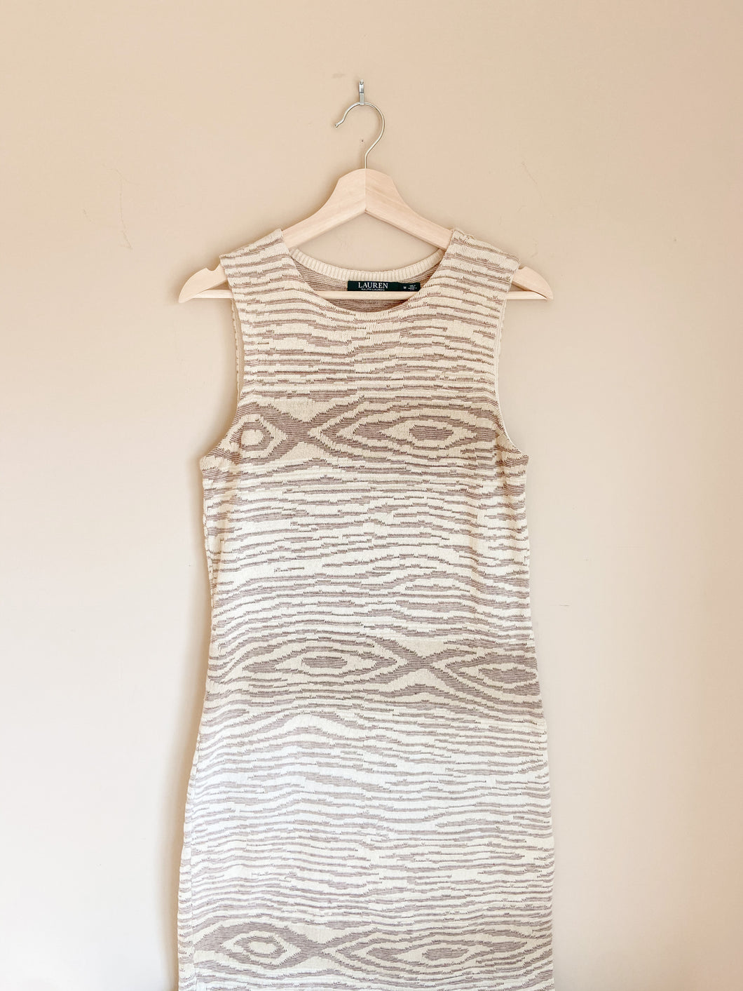 Patterned Knit Dress