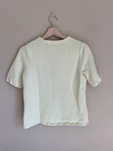 Load image into Gallery viewer, Pale Yellow Knit Cardigan
