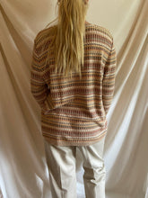 Load image into Gallery viewer, Vintage Patterned Fall Sweater
