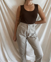 Load image into Gallery viewer, Vintage Khaki Mom Jeans
