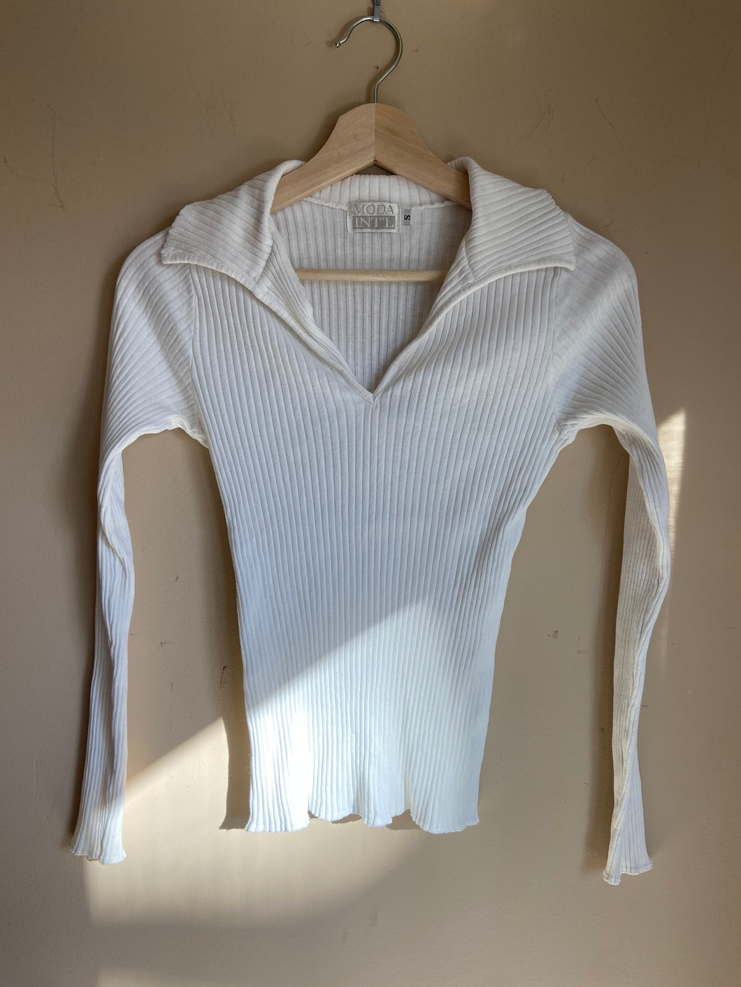 Vintage Collared Top
