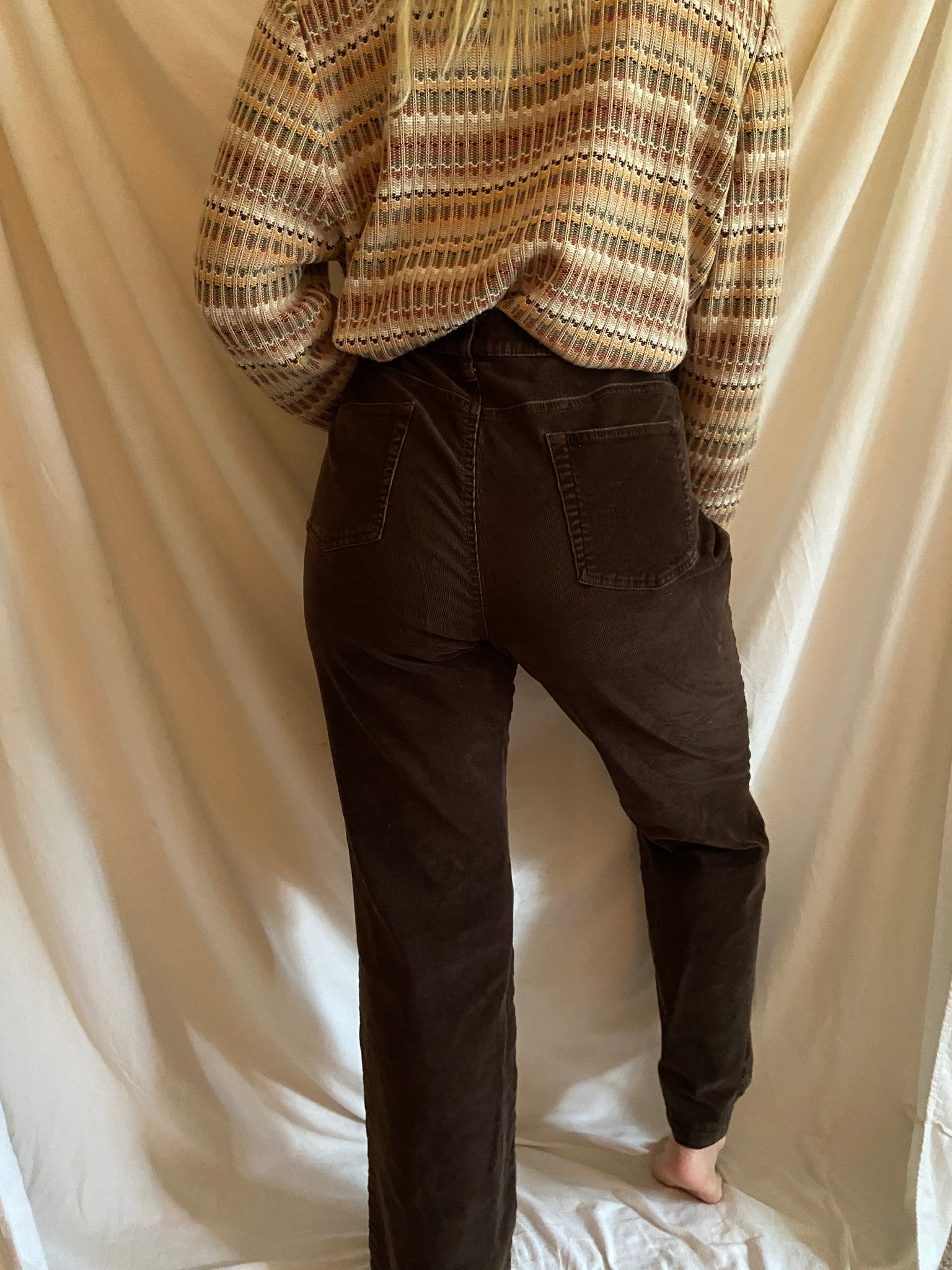 Chocolate Corduroy Pants – indigo ivy apparel